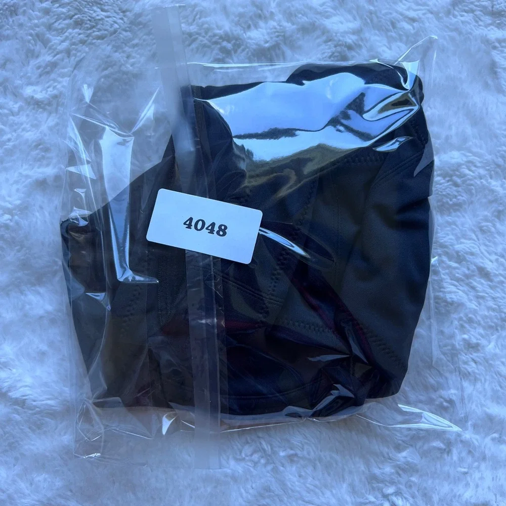 SKIMS Womens Swim Underwire Bikini Top Onyx Black Size 2X SW-UWR-0117 NWT Womens